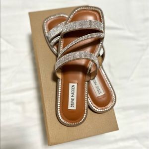 Steve Madden Cortz Rhinestone Sandals